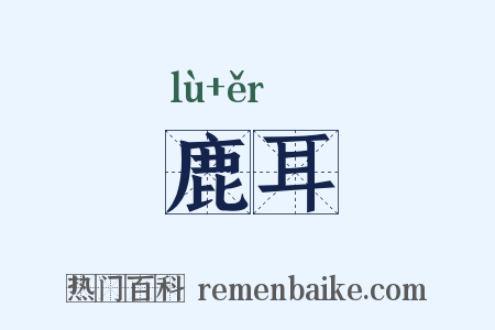 鹿耳是什么意思的图片